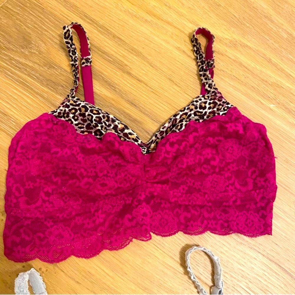 Pink Victoria Secret Lace Bralette